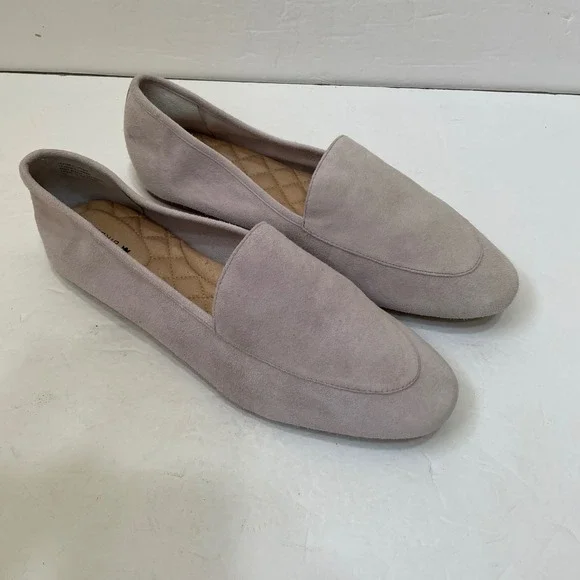 EXCELLENT‎ CONDITION BIRDIES VESPER SUEDE LOAFERS IN ROSEWATER PINK - Picture 2 of 8